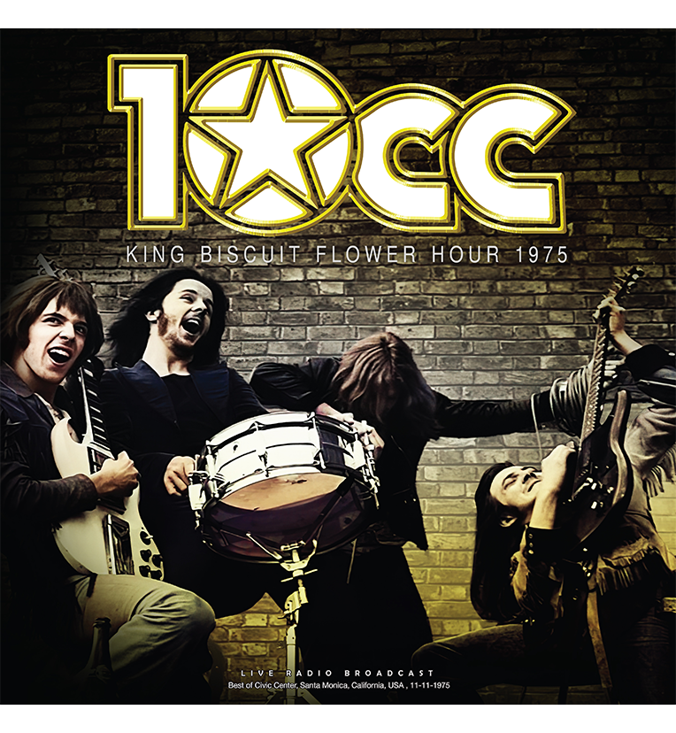 10cc – King Biscuit Flower Hour 1975 (Limited Edition 12-Inch Album on 180g Transparent Orange Vinyl)