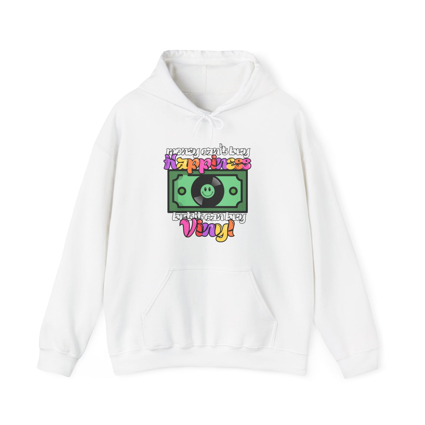 'Money Can't Buy Happiness, But It Can Buy Vinyl' Men's Hoodie
