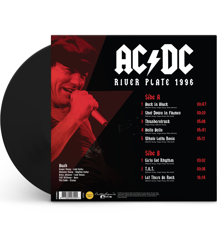 AC/DC – River Plate 1996 (12-Inch Album on 180g Vinyl)