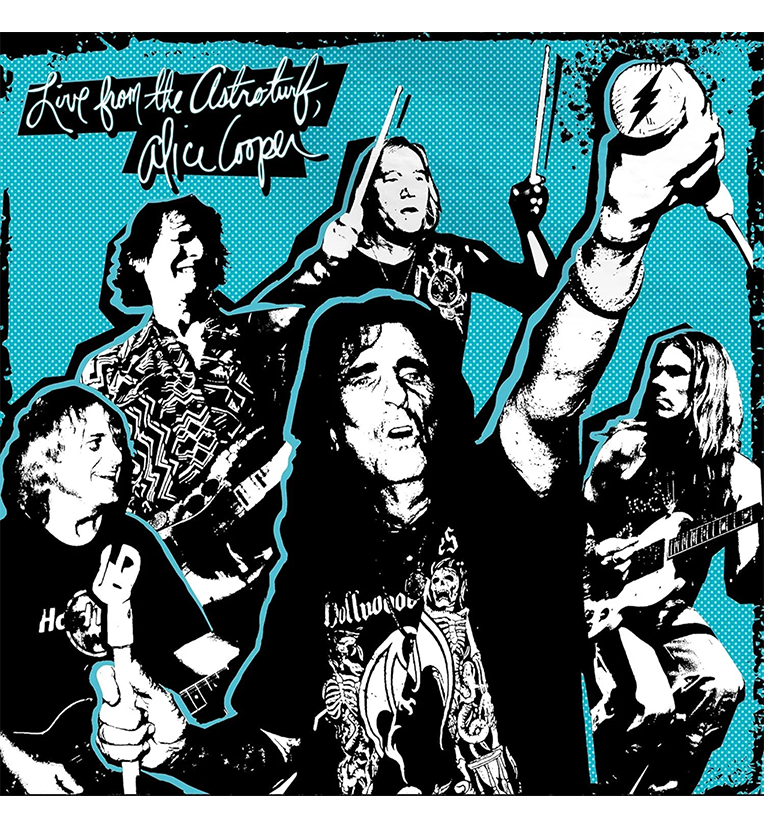 Alice Cooper – Live from the Astroturf (Limited Edition 12-Inch Album on 180g Curacao Vinyl with DVD)