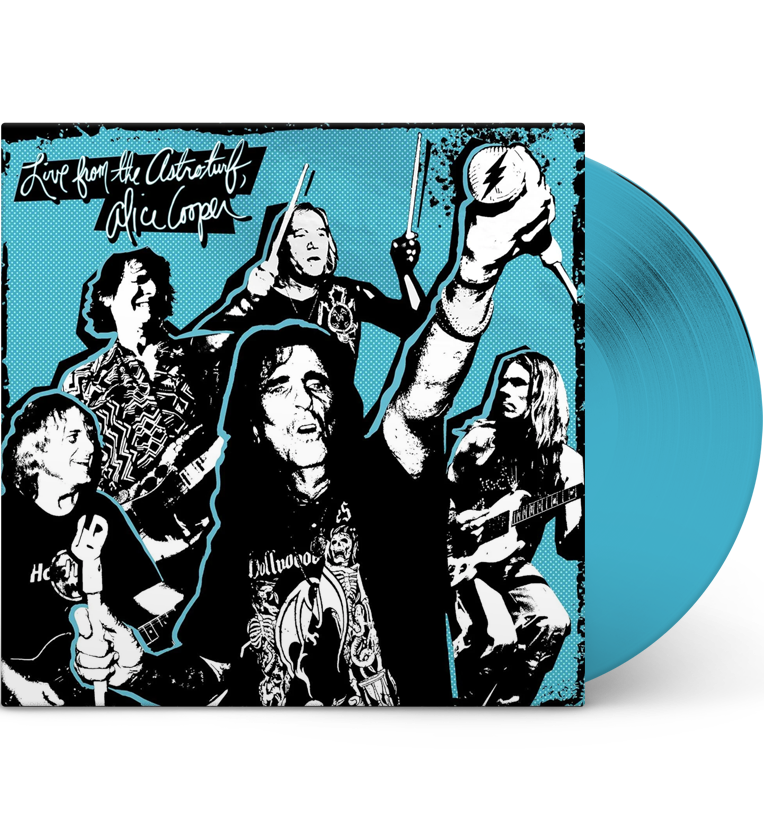 Alice Cooper – Live from the Astroturf (Limited Edition 12-Inch Album on 180g Curacao Vinyl with DVD)