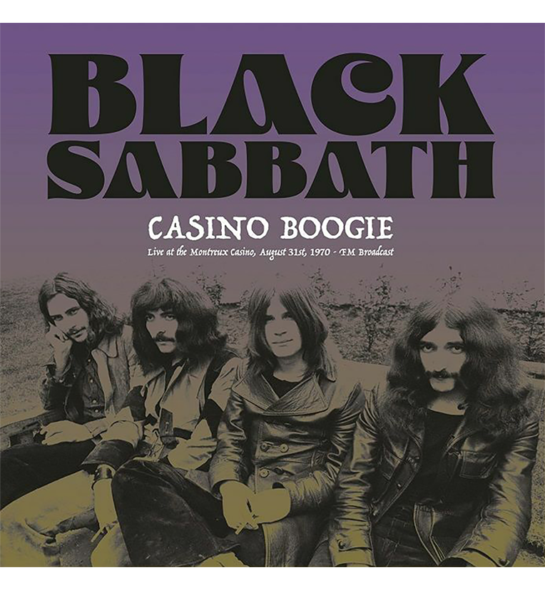 Black Sabbath – Casino Boogie: Live at Montreux, 1970 (Limited Edition 12-Inch Album on Splatter Vinyl)