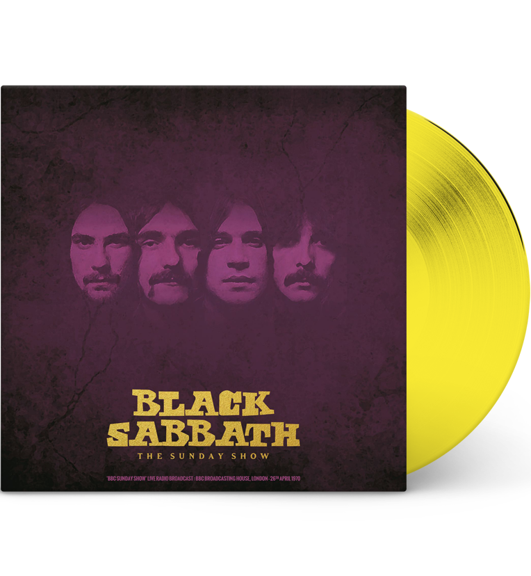 Black Sabbath – The Sunday Show: Live in London, 1970 (Special Edition 12-Inch Album on Yellow Vinyl)