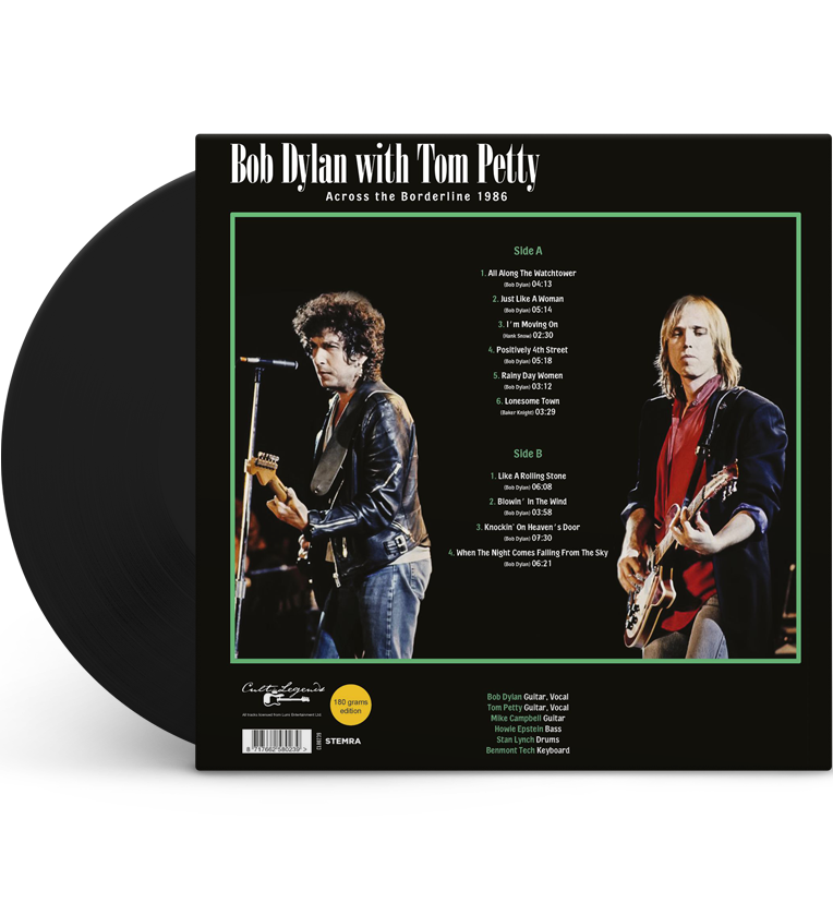 Bob Dylan & Tom Petty and the Heartbreakers – Across the Borderline 1986 (12-Inch Album on 180g Vinyl)