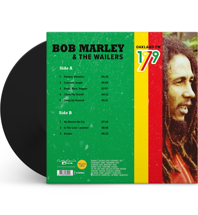 Bob Marley and the Wailers – Oakland FM 1979 (12-Inch Album on 180g Vinyl)