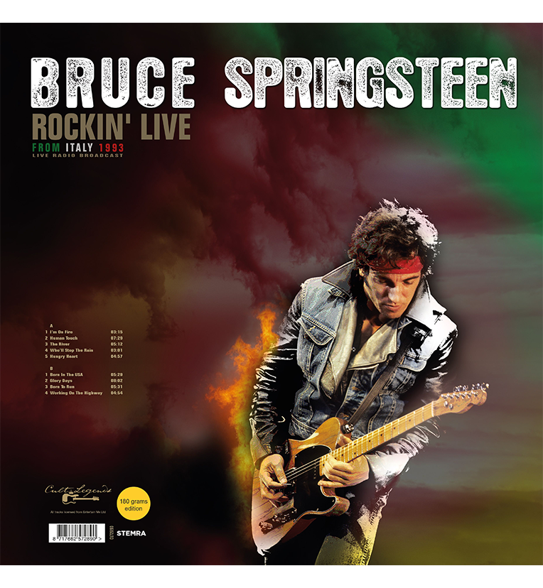 Bruce Springsteen – Rockin’ Live from Italy 1993 (12-Inch Album on 180g Vinyl)