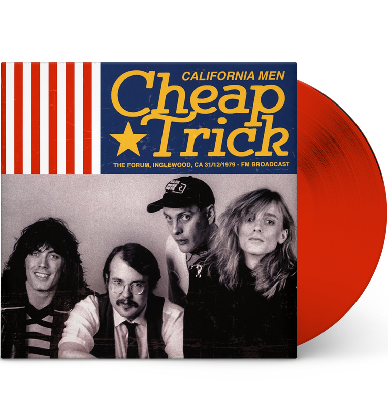 Cheap Trick – California Men: The Forum, 1979 (Limited Edition 12-Inch Album on Red Vinyl)