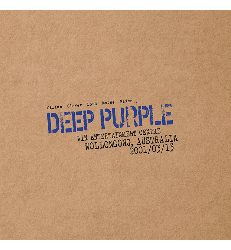 Deep Purple – Live in Wollongong, Australia, 2001 (Limited Edition Triple-LP on 180g Transparent Blue Vinyl)