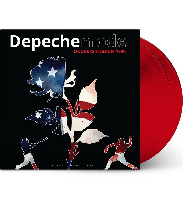 Depeche Mode – Dodgers Stadium, Los Angeles, 1990 (Limited Edition Double-LP on 180g Red Vinyl)