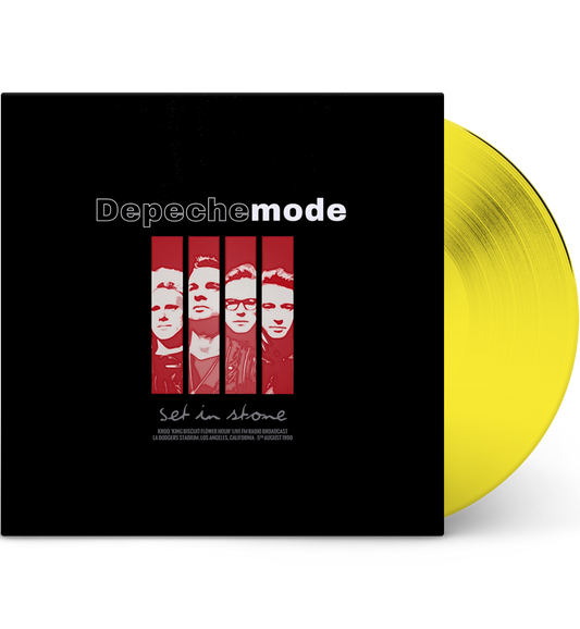 Depeche Mode – Set in Stone: Live in Los Angeles, 1990 (Special Edition 12-Inch Album on Yellow Vinyl)