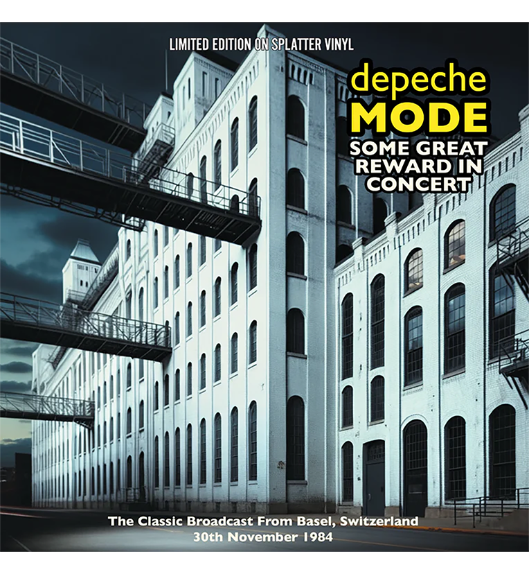 Depeche Mode – Some Great Reward In Concert: Basel, 1984 (12-Inch Album on White/Blue Splatter Vinyl)