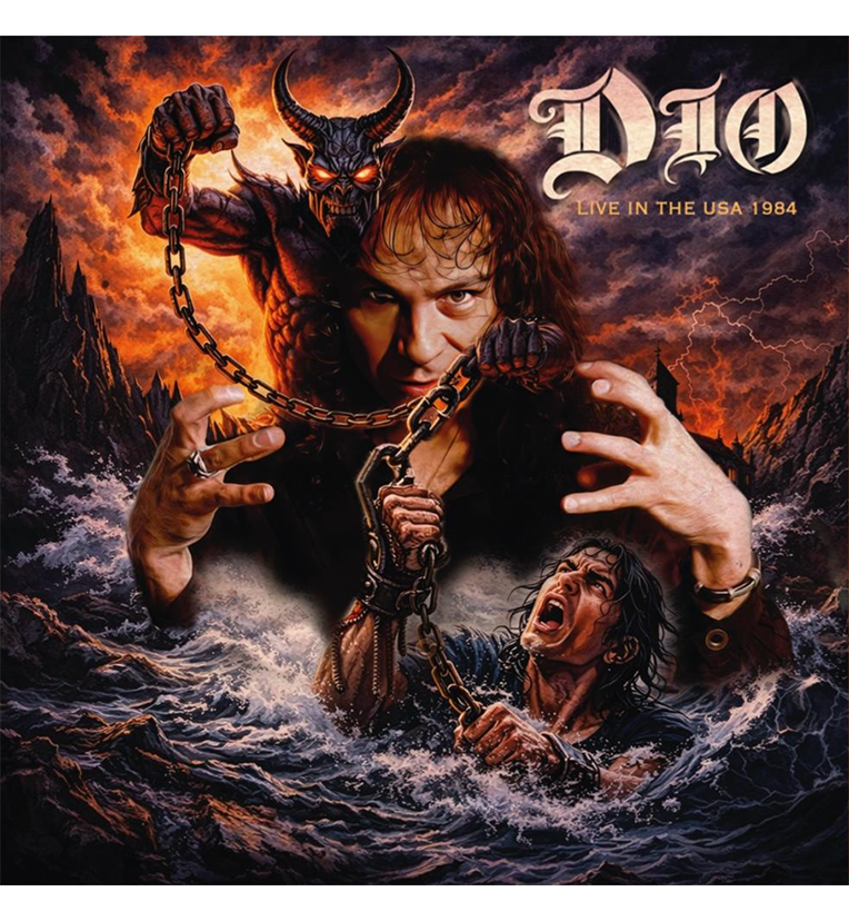 Dio – Live in the USA 1984 (Limited Edition 12-Inch Album on Orange Vinyl)