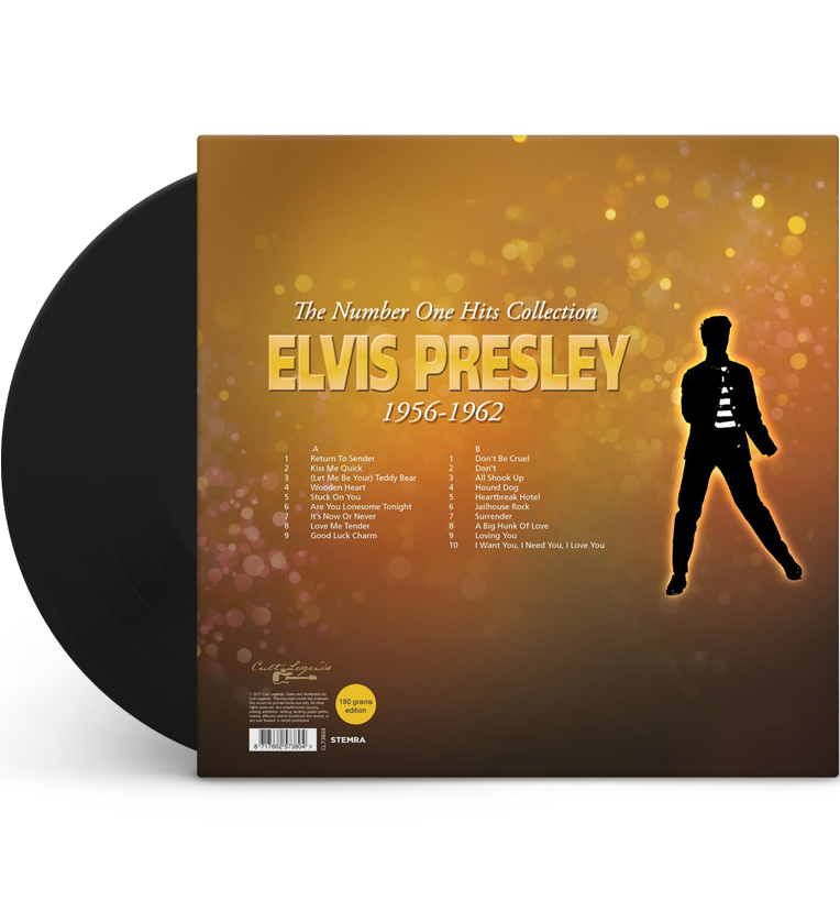 Elvis Presley – The Number One Hits Collection (12-Inch Album on 180g Vinyl)