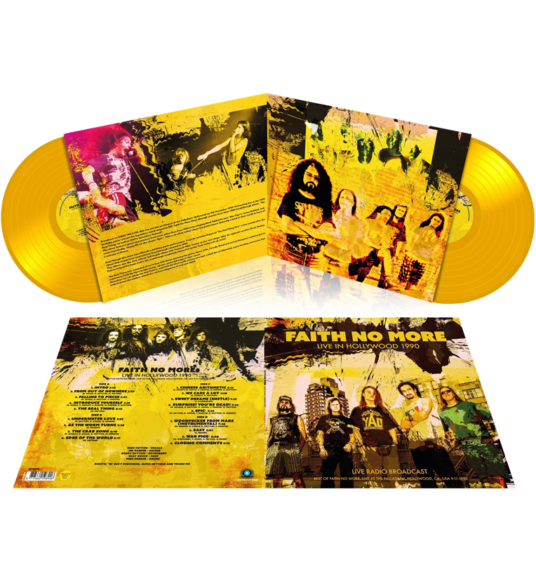 Faith No More – Hollywood 1990 (Limited Edition Double-LP on 180g Yellow Vinyl)