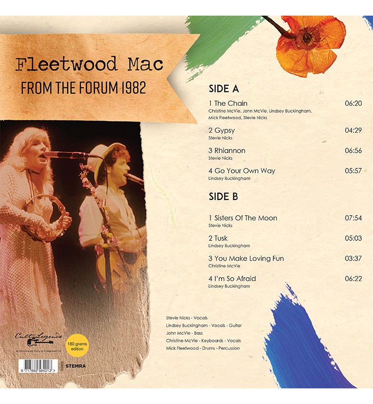 Fleetwood Mac – From the Forum 1982 (12-Inch Album on 180g Vinyl)