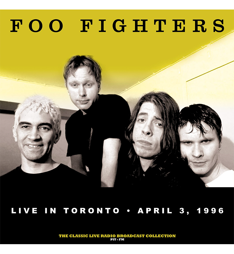 Foo Fighters – Live in Toronto, 1996 (Limited Edition 12-Inch Album on 180g Yellow Cloudy Vinyl)
