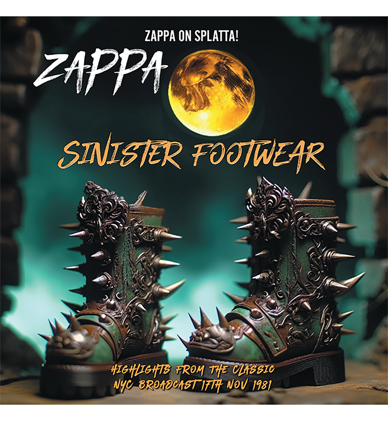 Frank Zappa – Sinister Footwear: Live in NYC, 1981 (Limited Edition 12-Inch Album on Splatter Vinyl)