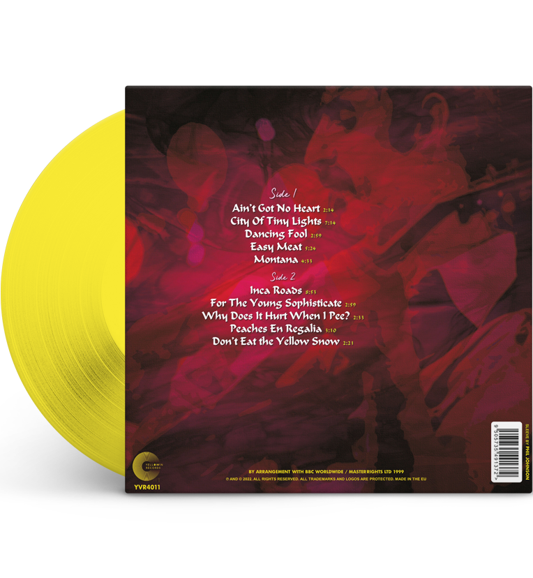 Frank Zappa – The Young Sophisticate (Special Edition 12-Inch Album on Yellow Vinyl)