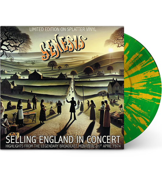 Genesis – Selling England in Concert: Live in Montreal, 1974 (Limited Edition 12-Inch Album on Splatter Vinyl)