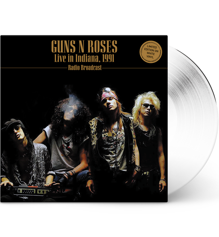 Guns N' Roses – Live in Indiana, 1991 (Ltd Ed on White Vinyl)
