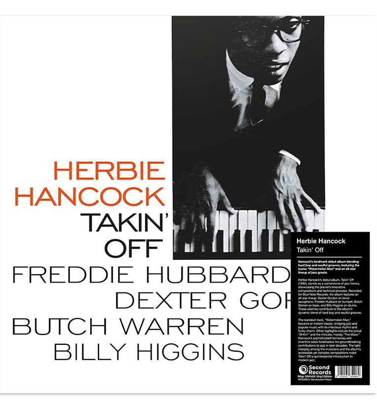 Herbie Hancock – Takin’ Off (12-Inch Album on 180g Orange Vinyl)