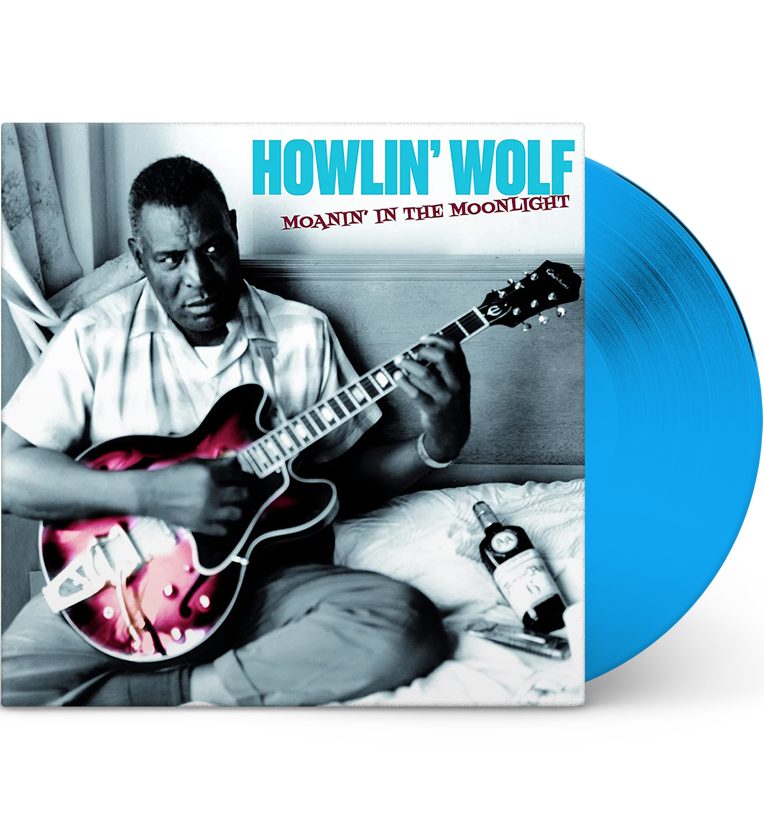 Howlin’ Wolf – Moanin’ in the Moonlight (Limited Edition 12-Inch Album on 180g Blue Vinyl – Includes 4 Bonus Tracks)