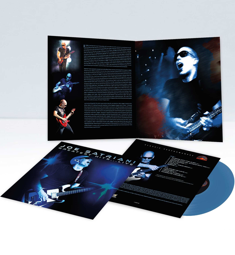 Joe Satriani – Greatest Hits… Live (12-Inch Album on 180g Blue Vinyl)
