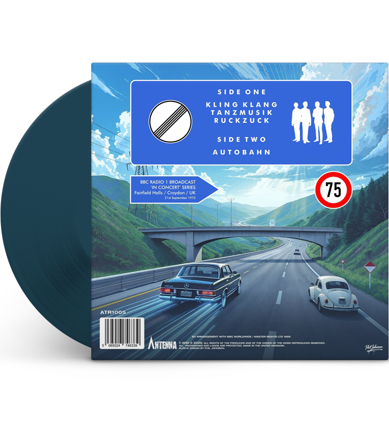 Kraftwerk – 75: Die Überholspur (Limited Edition 12-Inch Album on Dusk Blue Vinyl)