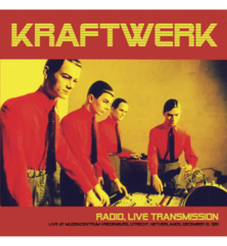 Kraftwerk – Radio, Live Transmission (Limited Edition 12-Inch Album on Red Vinyl)