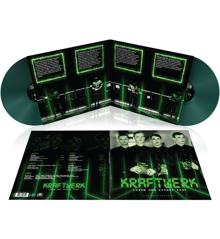Kraftwerk – Luton Hoo Estate 1997 (Ltd Ed Double-LP on Green Vinyl)