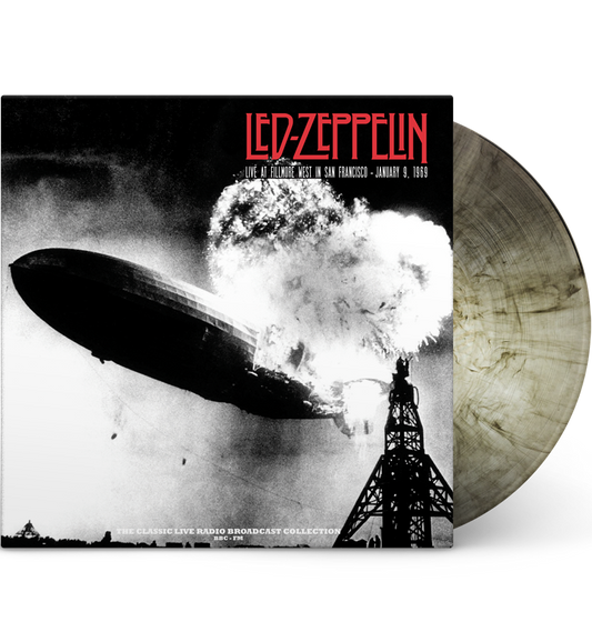 Led Zeppelin – Live at Fillmore West, San Francisco, 1969 (Limited Edition 12-Inch Album on 180g Grey Marble Vinyl)