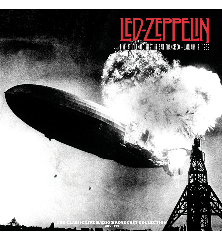 Led Zeppelin – Live at Fillmore West, San Francisco, 1969 (12-Inch Album on 180g Orange Marble Vinyl)