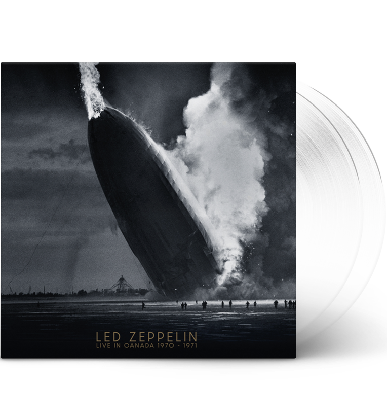 Led Zeppelin – Live in Canada 1970–1971 (Double-LP on Clear Vinyl)