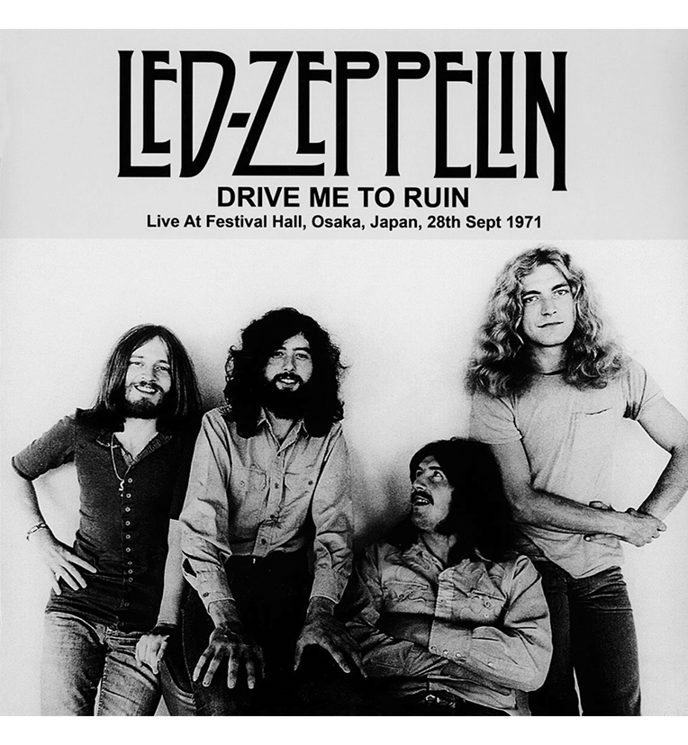 Led Zeppelin – Drive Me to Ruin: Live in Osaka, 1971 (Limited Edition 12-Inch Album)