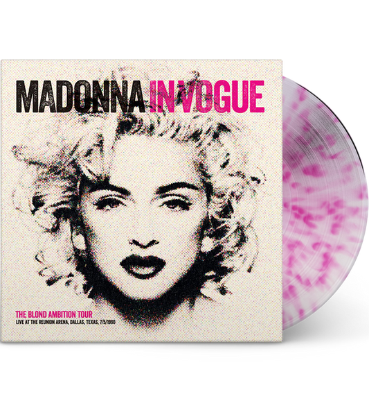 Madonna – In Vogue: Live in Dallas, 1990 (Limited Edition 12-Inch Album on Splatter Vinyl)