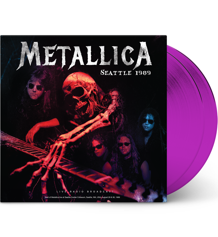 Metallica – Seattle 1989 (Limited Edition Double-LP on 180g Magenta Vinyl)