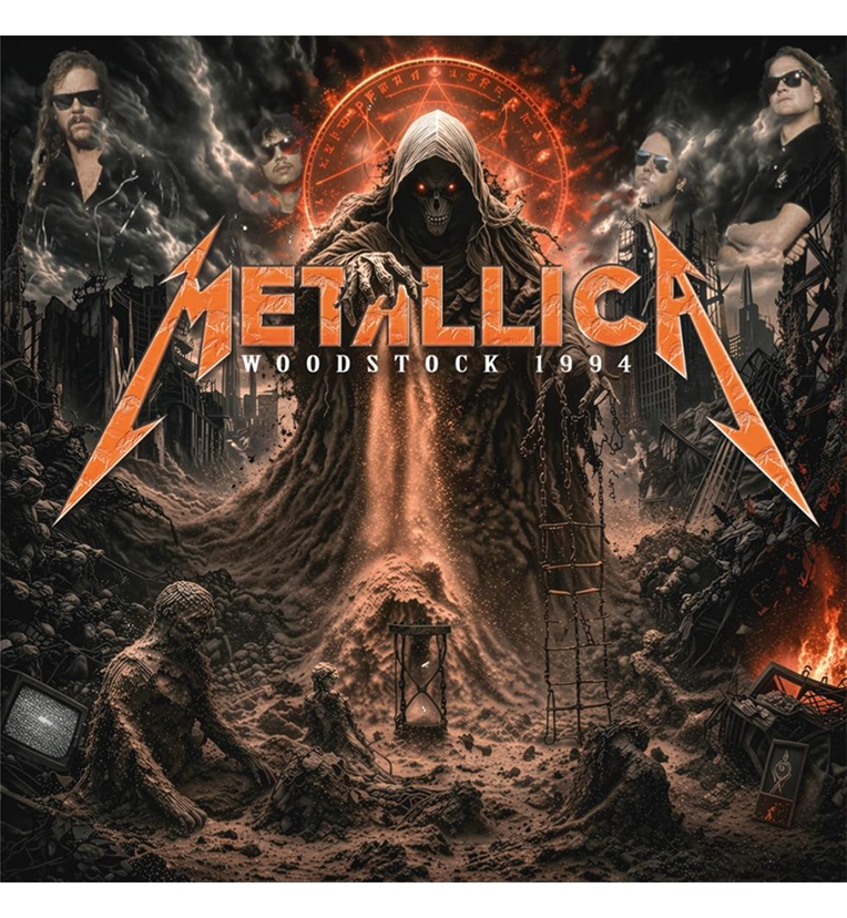 Metallica – Woodstock 1994 (Limited Edition 12-Inch Album on Orange Vinyl)