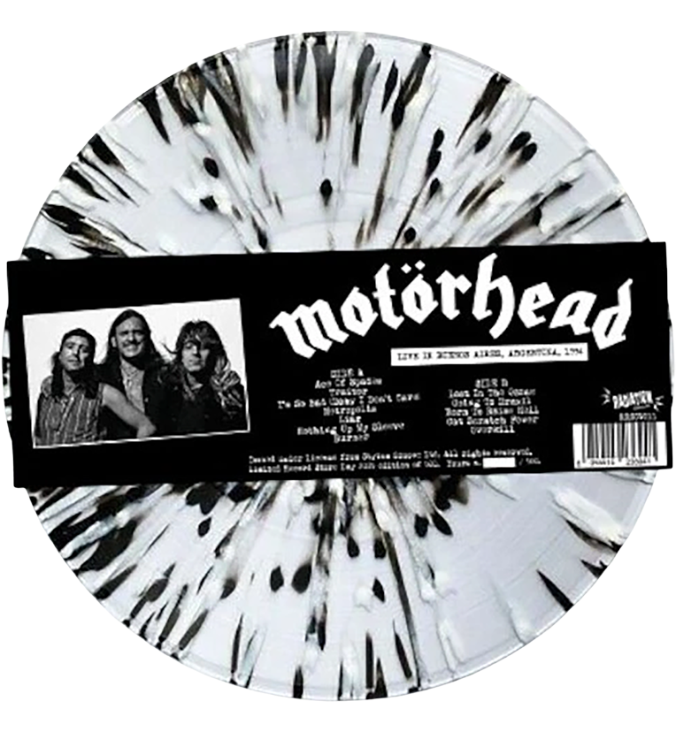 Motörhead – Live in Buenos Aires, Argentina, 1994 (RSD 2025 Limited Edition 12-Inch Album on Splatter Vinyl)