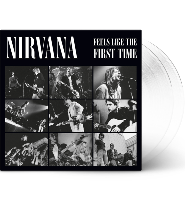 Nirvana – Feels Like the First Time (Limited Edition Double-LP on Clear Vinyl)
