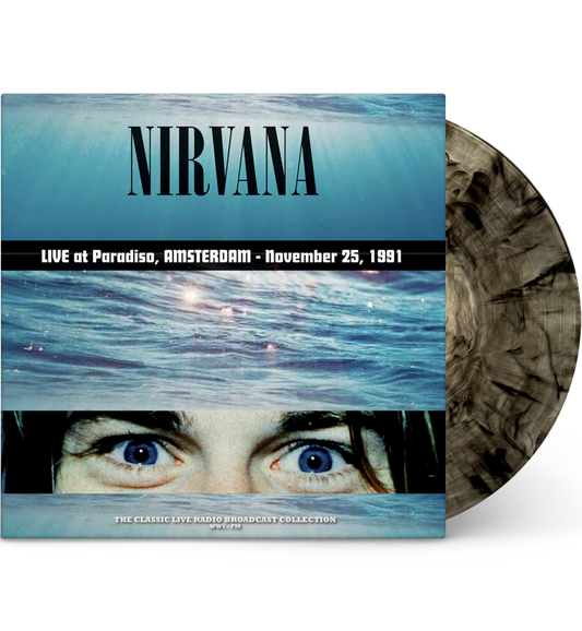 Nirvana – Live at Paradiso, Amsterdam, 1991 (12-Inch Album on 180g Marble Vinyl)