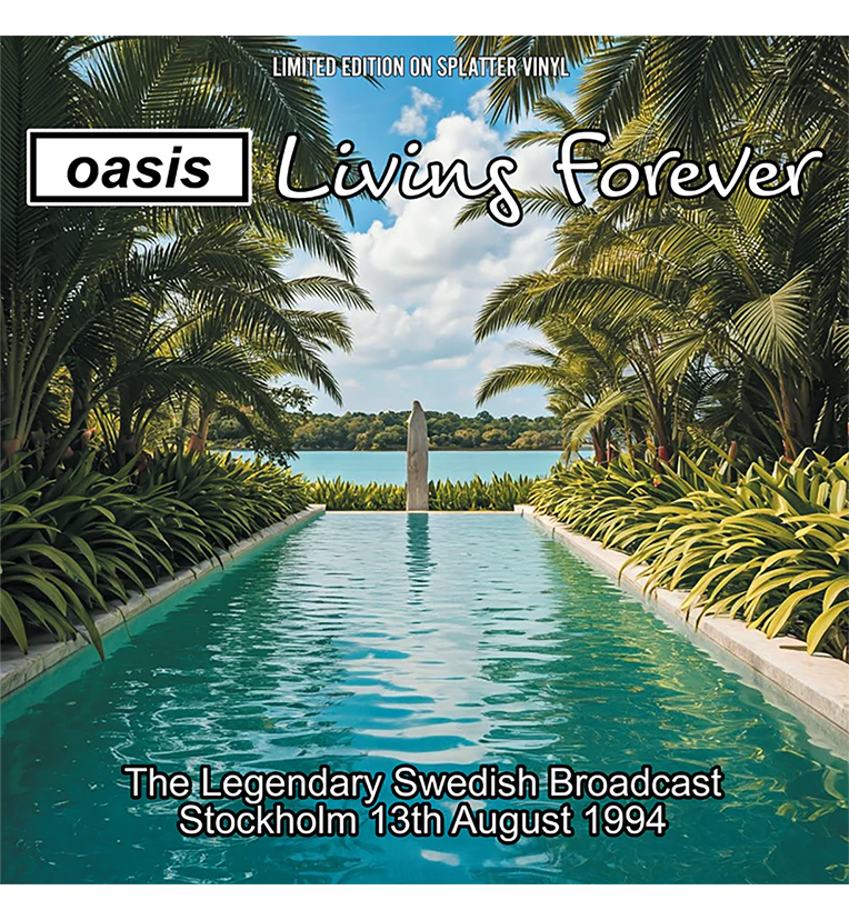 Oasis – Living Forever: Live in Sweden, 1994 (12-Inch Album on Splatter Vinyl)