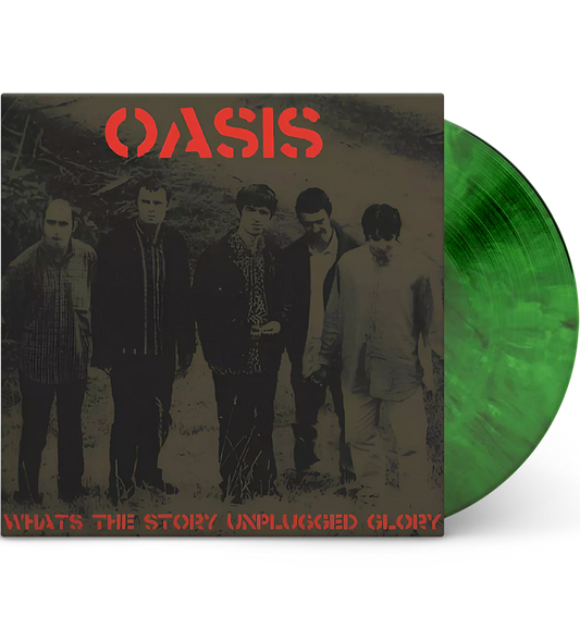 Oasis – What's the Story Unplugged Glory (Limited Edition 12-Inch Album on Green Marble Vinyl)