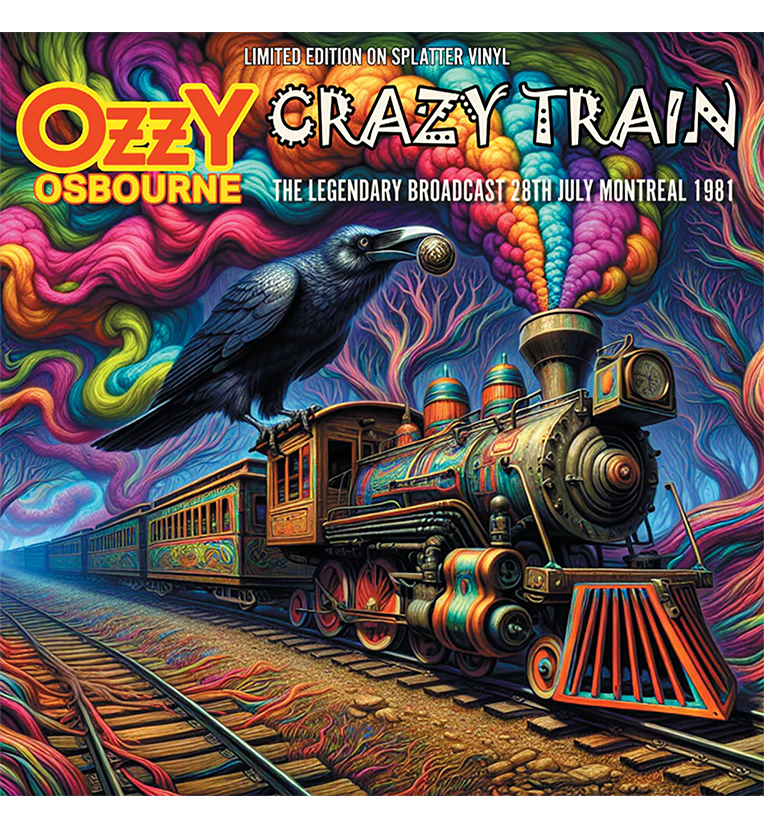 Ozzy Osbourne – Crazy Train: Live in Montreal, 1981 (12-Inch Album on Splatter Vinyl)