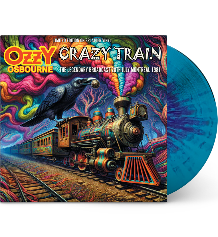 Ozzy Osbourne – Crazy Train: Live in Montreal, 1981 (12-Inch Album on Splatter Vinyl)