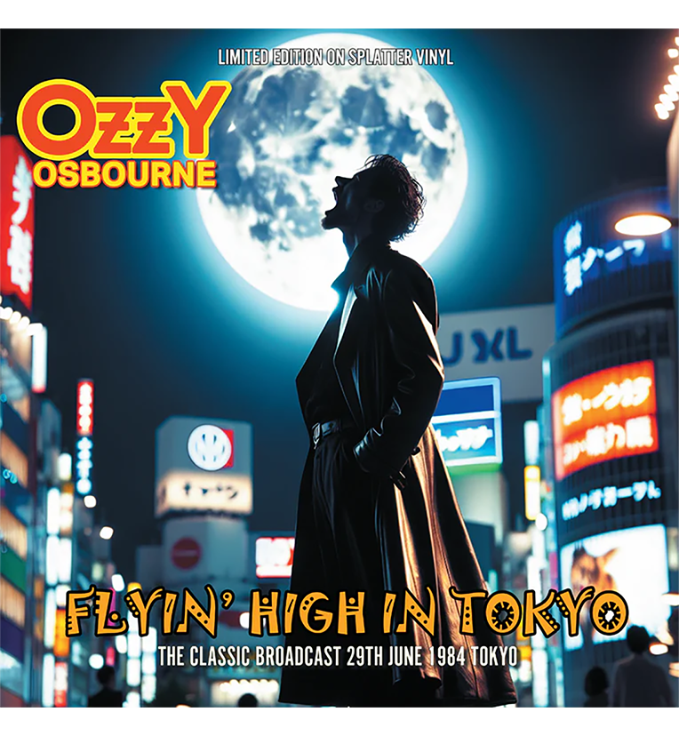 Ozzy Osbourne – Flyin’ High in Tokyo: Live in Tokyo, 1984 (Limited Edition 12-Inch Album on Blue/White Splatter Vinyl)
