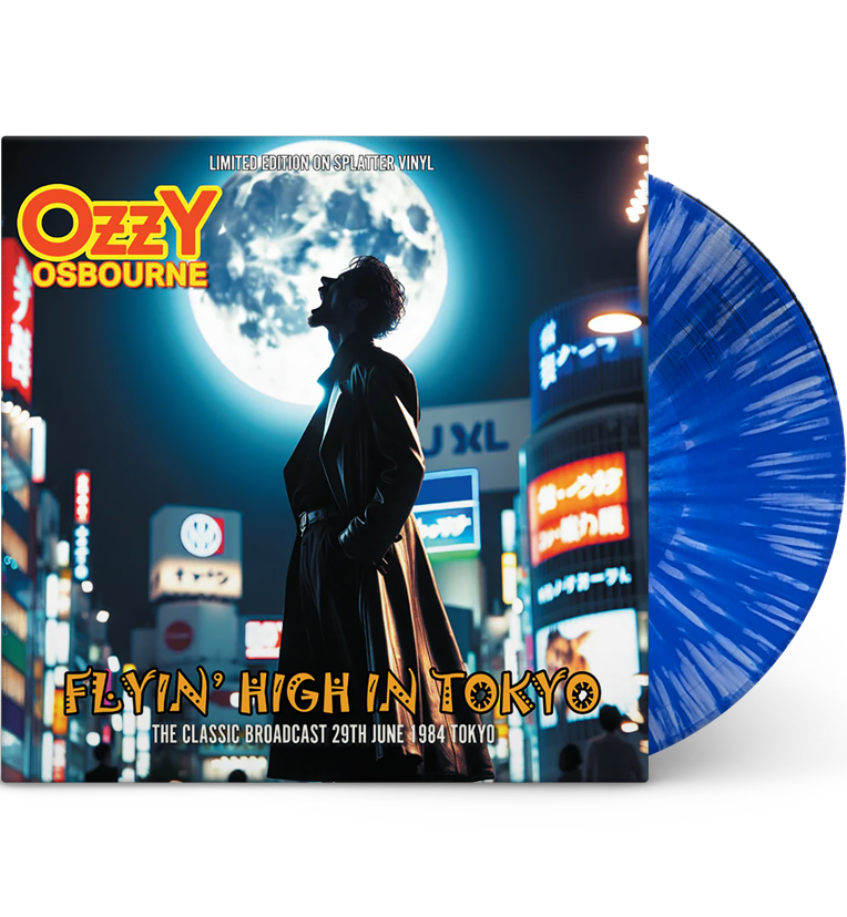 Ozzy Osbourne – Flyin’ High in Tokyo: Live in Tokyo, 1984 (Limited Edition 12-Inch Album on Blue/White Splatter Vinyl)