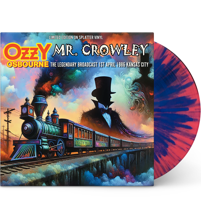 Ozzy Osbourne – Mr. Crowley: Live in Kansas City, 1986 (12-Inch Album on Splatter Vinyl)