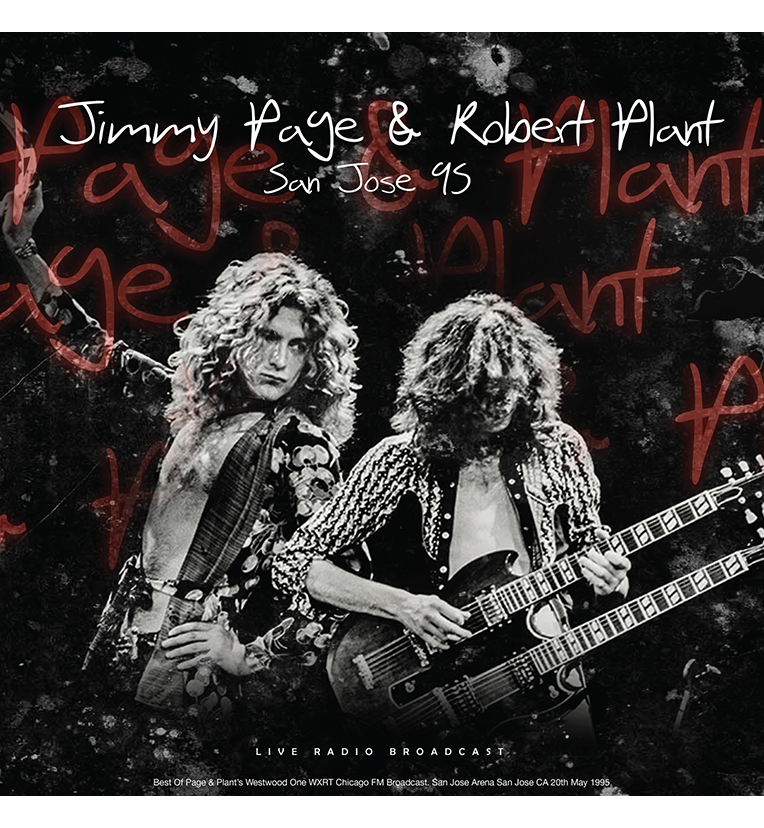 Jimmy Page & Robert Plant – San Jose ’95 (Limited Edition Double-LP on 180g Silver Vinyl)