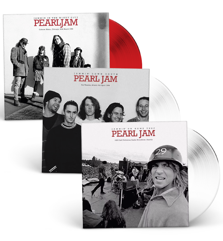 Pearl Jam – Best Of Live, 1992–1995 (Ltd Ed 3-LP Colour Vinyl Bundle)