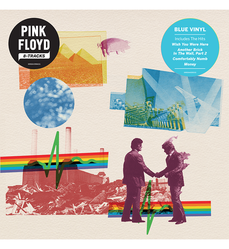 Pink Floyd – 8-Tracks (Limited Edition 12-Inch Album on Blue Vinyl)